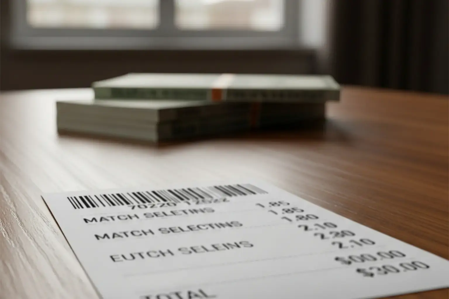 Nahaufnahme eines Wettscheins mit Quoten und Spielinformationen
